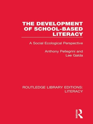 cover image of The Development of School-based Literacy